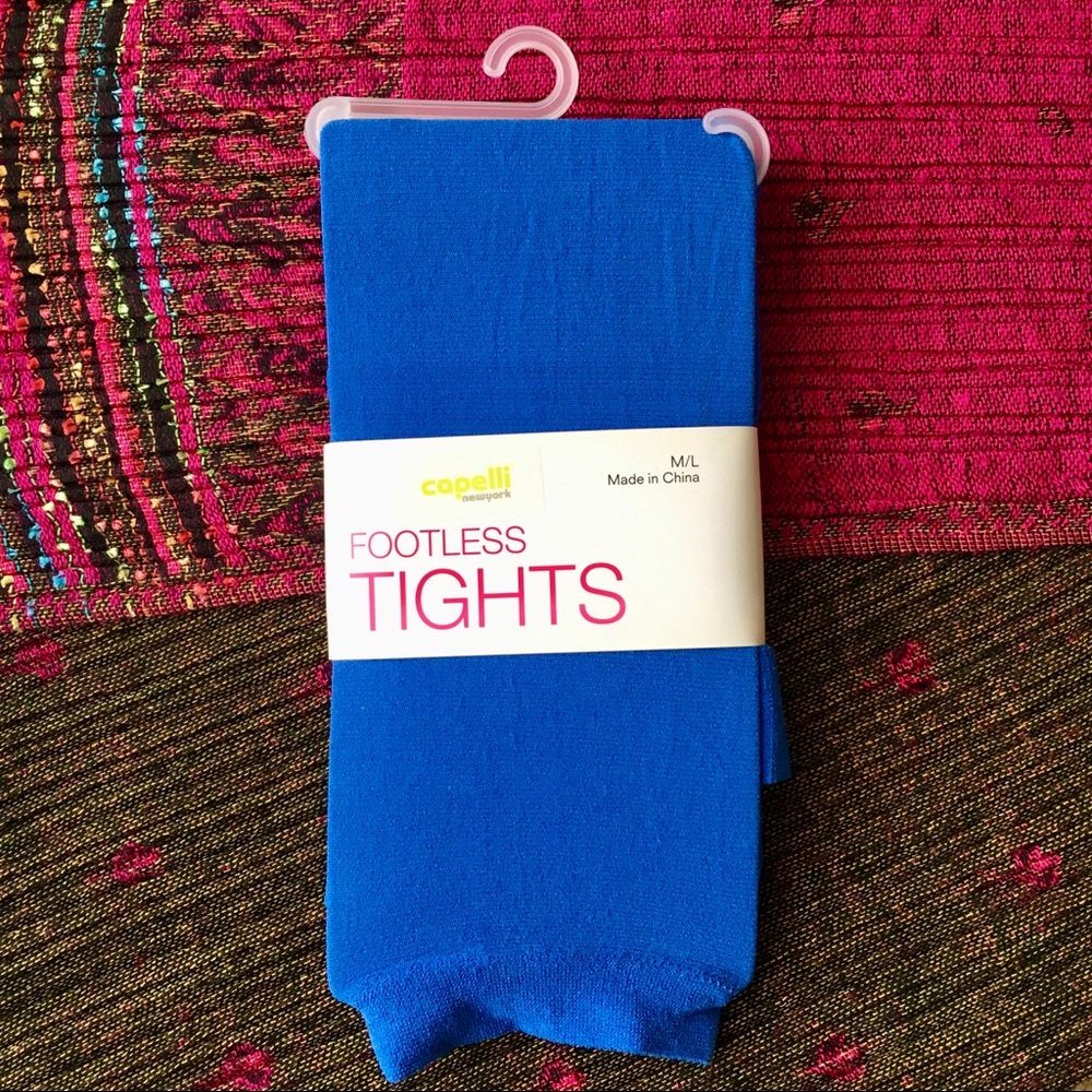 3/$15! NWOT Capelli of NY footless tights